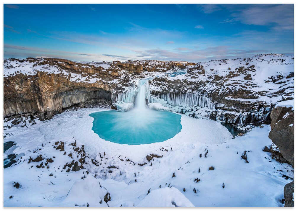 Aldeyjarfoss - the wide view