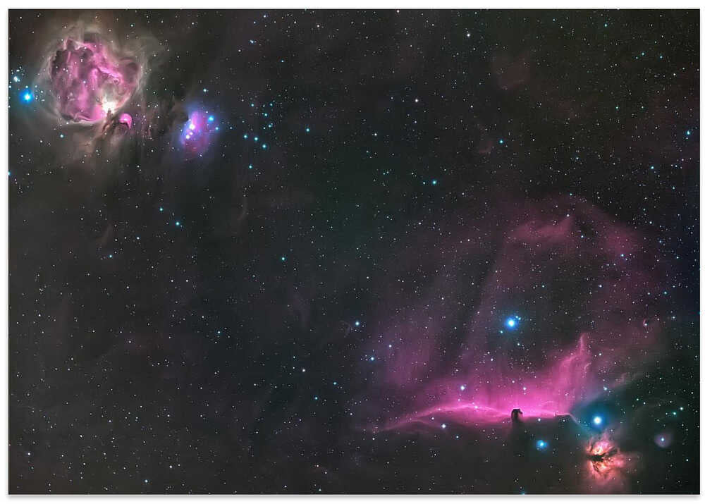 Orion Nebula and The Horsehead