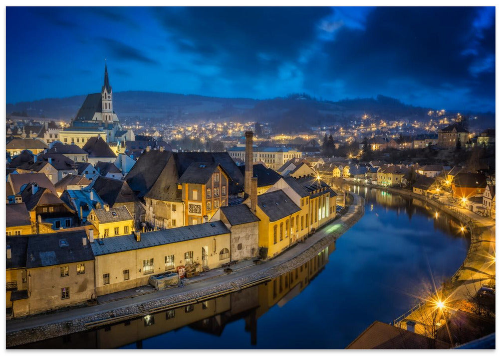 Art Prints of Magical Cesky Krumlov