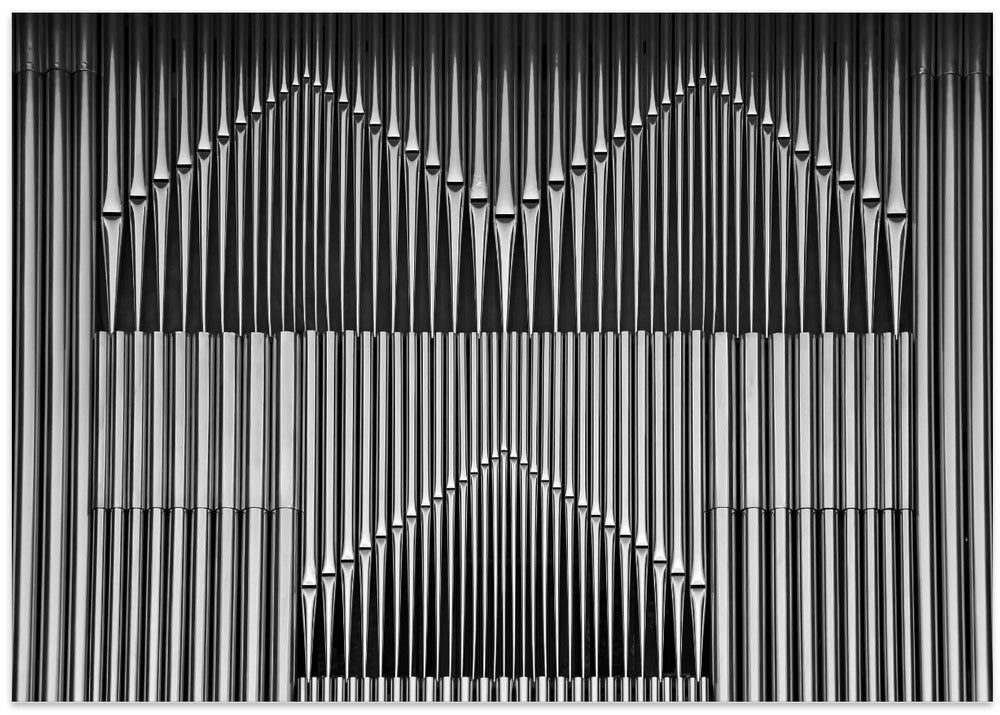 Art Prints of organ pipes II