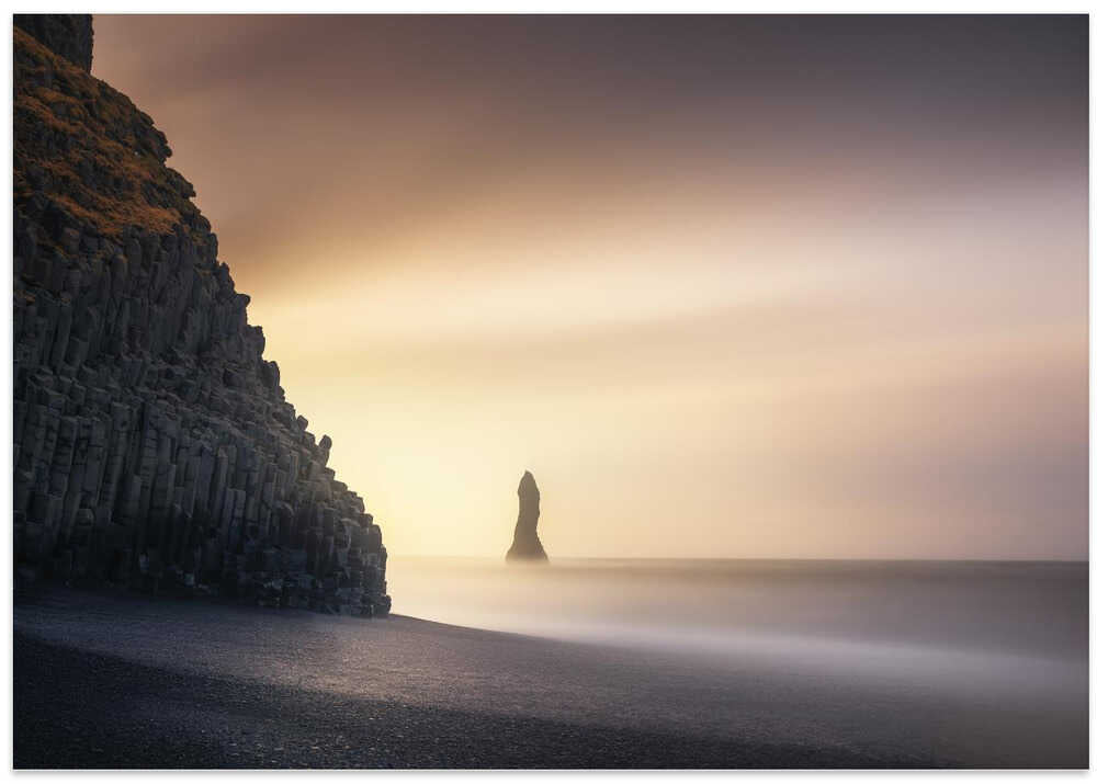 Sunrise in Reynisfjara