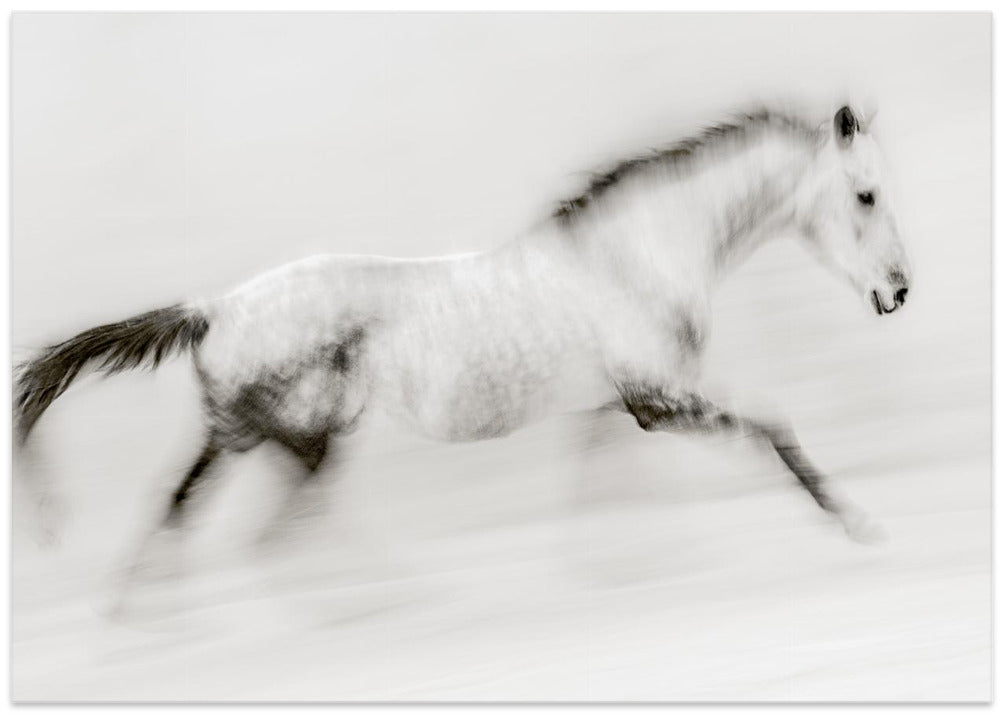 The unique brush stroke