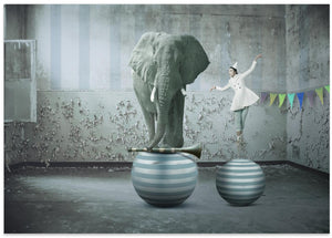 Art Prints of we can meet us eye-to-eye