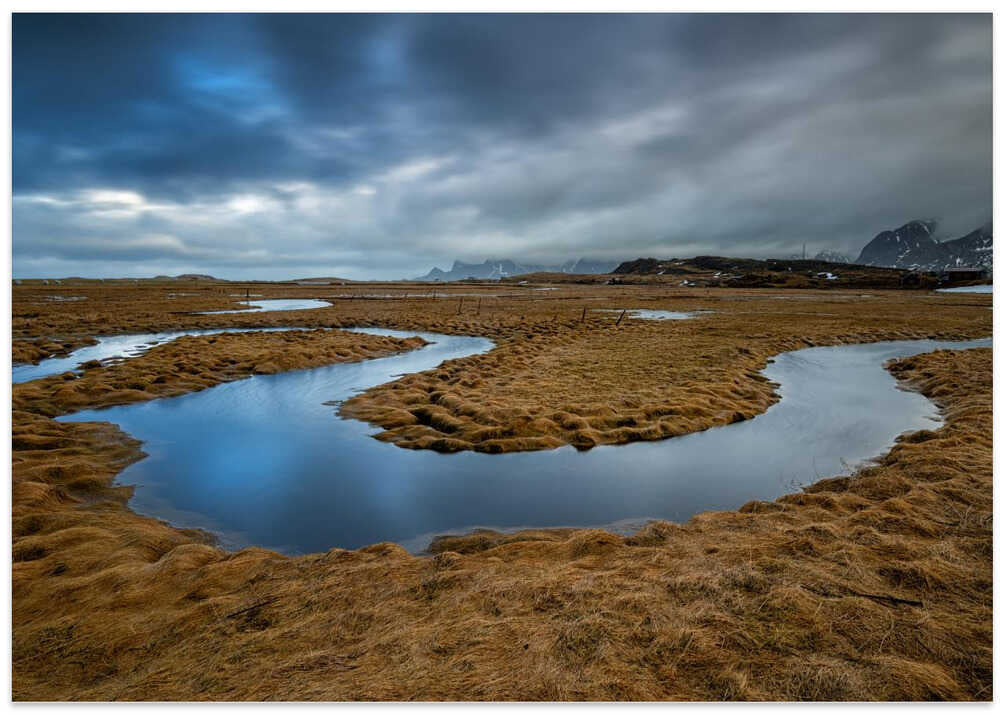little river Lofoten
