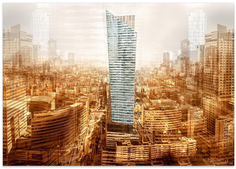 Art Prints of Warsaw Towers