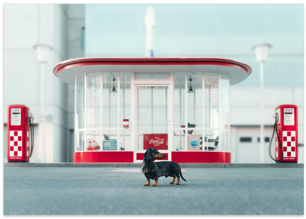 Art Prints of Der Tankwart