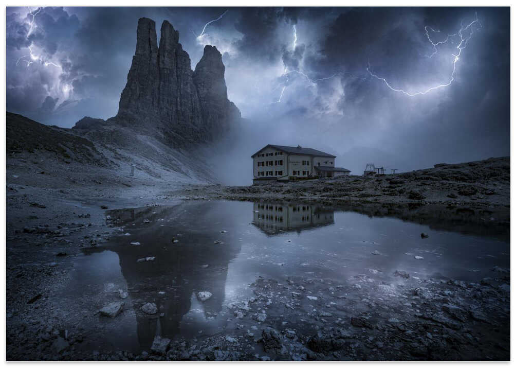 Thunderstorm in the Dolomites