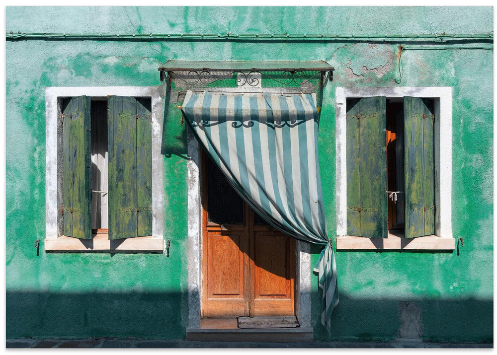 Symmetries in Burano