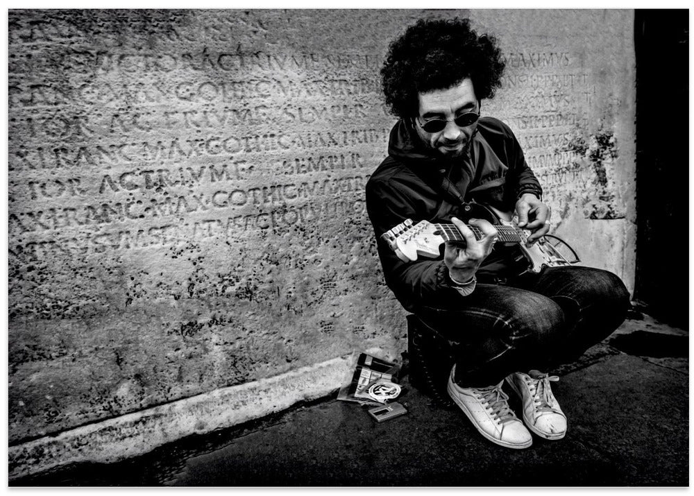 Art Prints of Guitarist