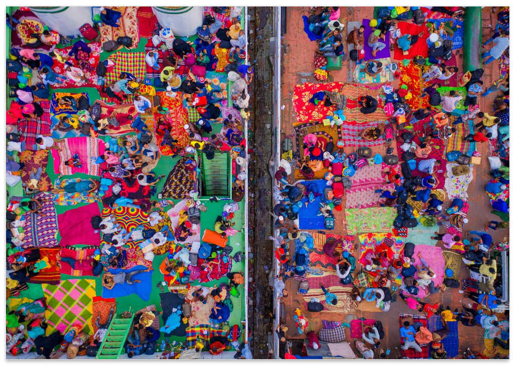 Eid journey by launch