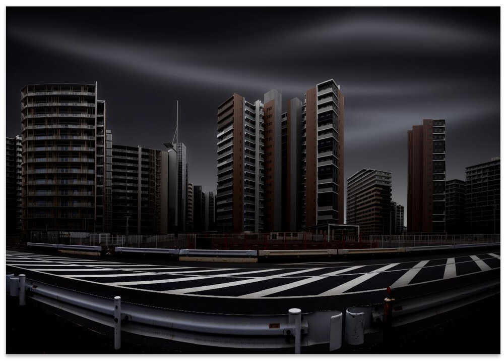 Dystopian Tokyo Olympic Village