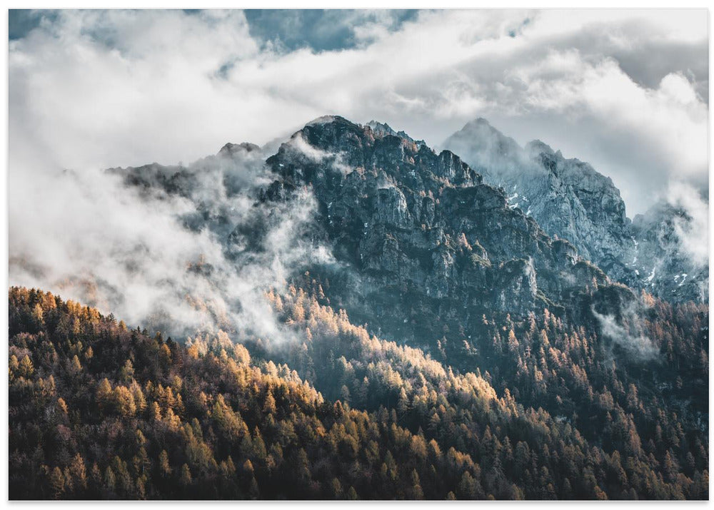 Fog in the mountains