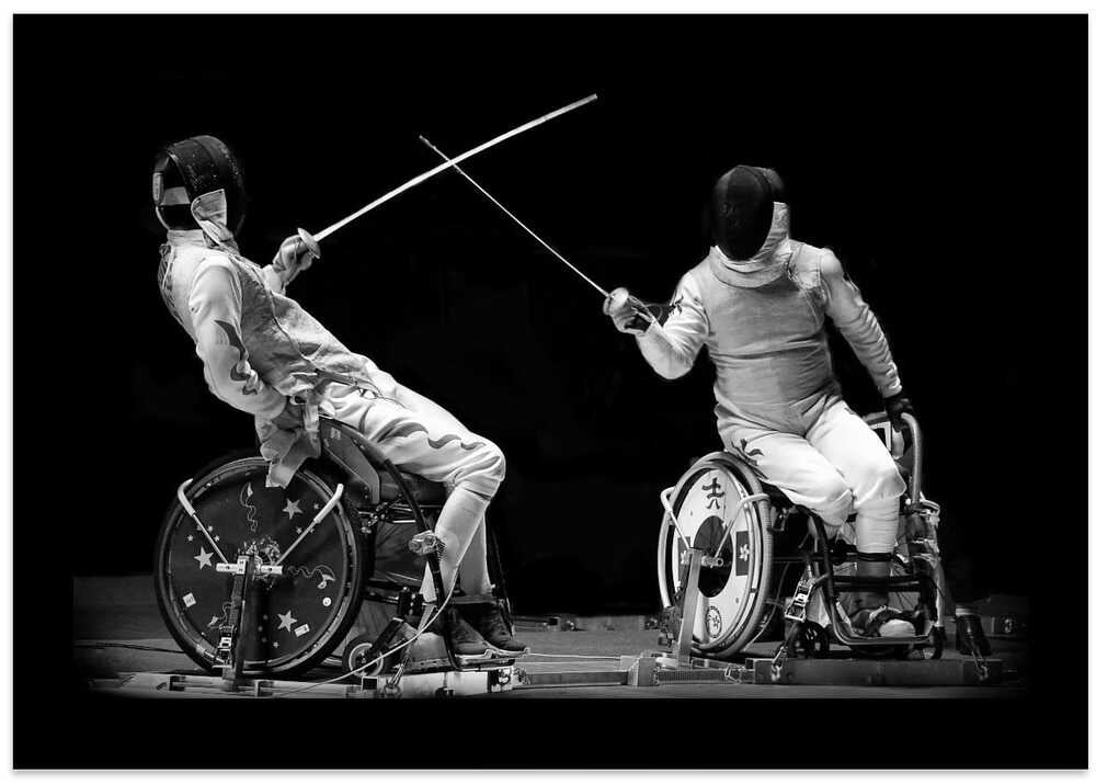 Wheelchair Fencing