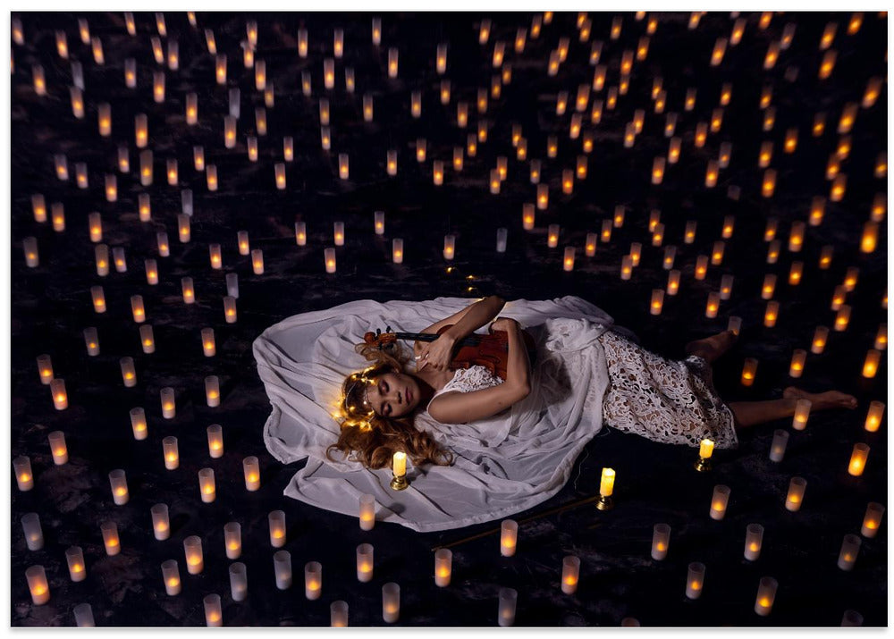 Feeling peaceful with music