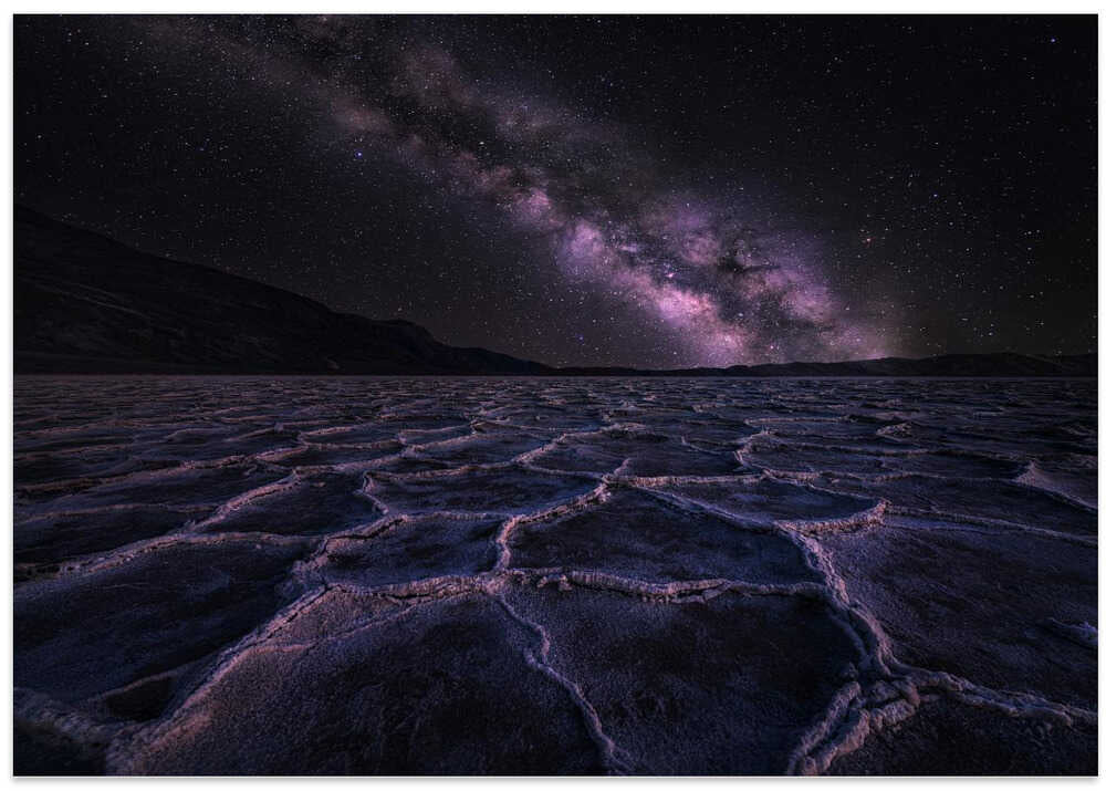 Arid Land in the night