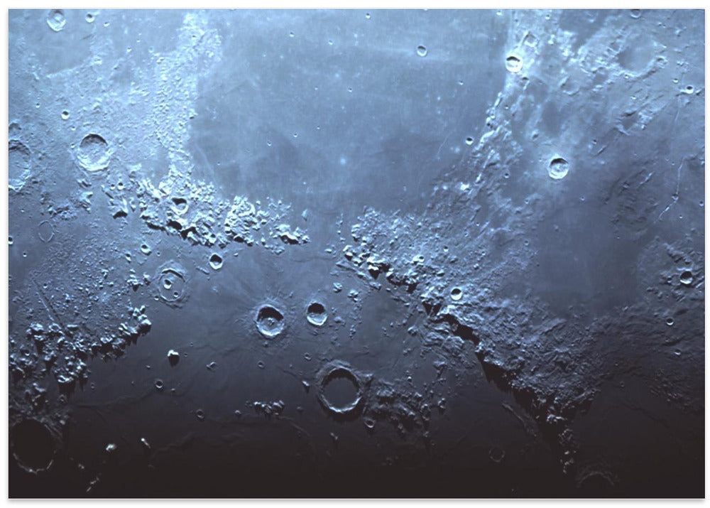 Mountains & Oceans of The Moon