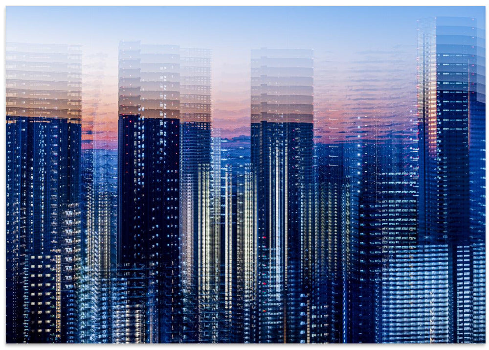 Art Prints of tokyo layers