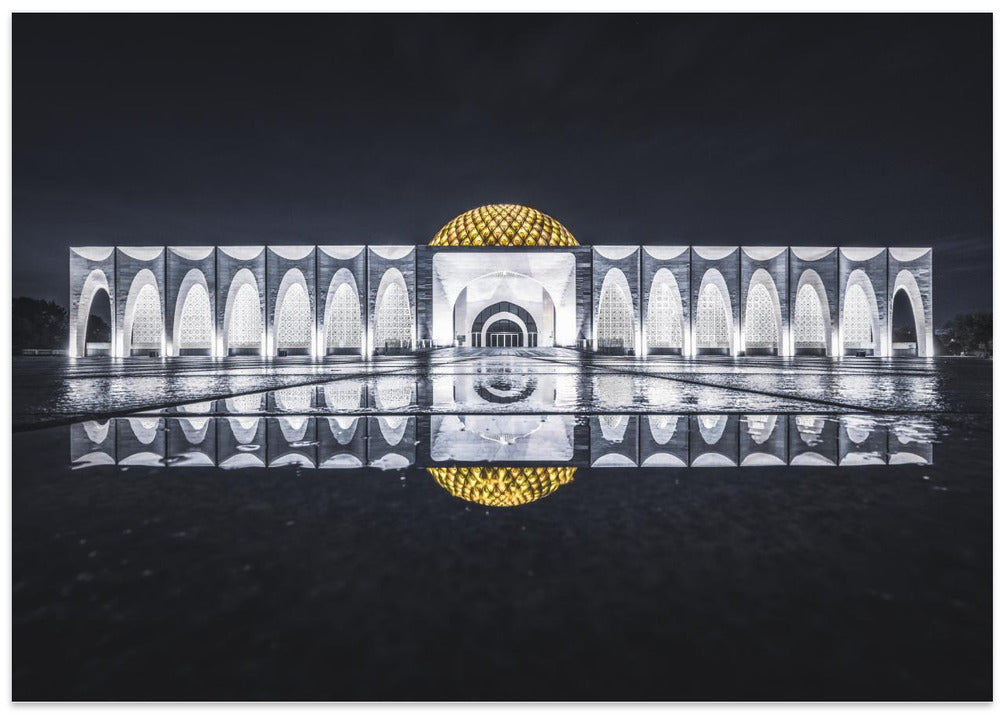 Muslim Palace at Night