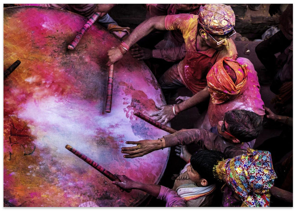 Holi Drummers in Barsana