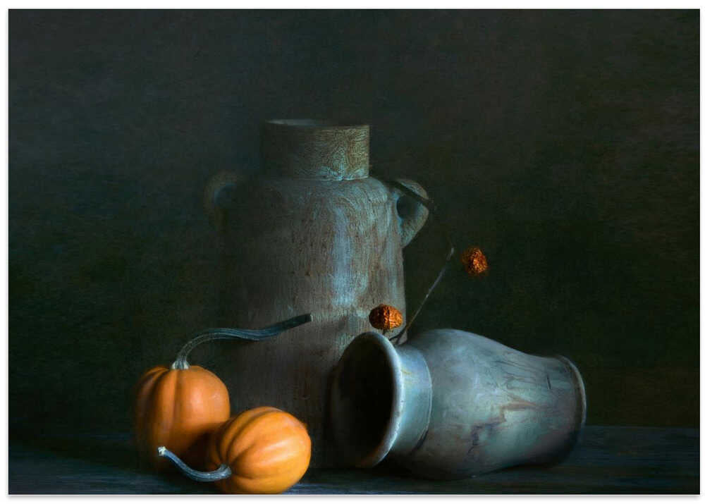 Pumpkin & Vase