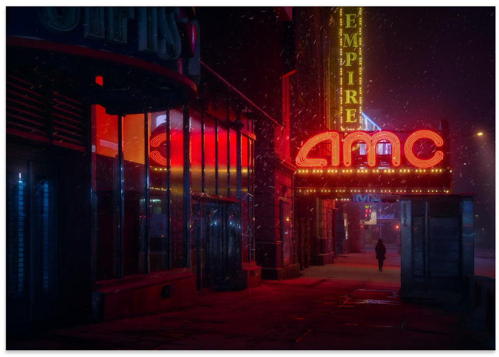 Art Prints of Snowy NYC