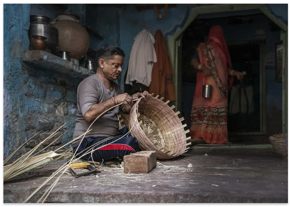 Basket weaver