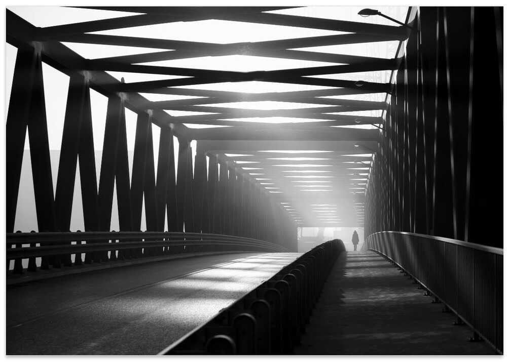 Road over the bridge.