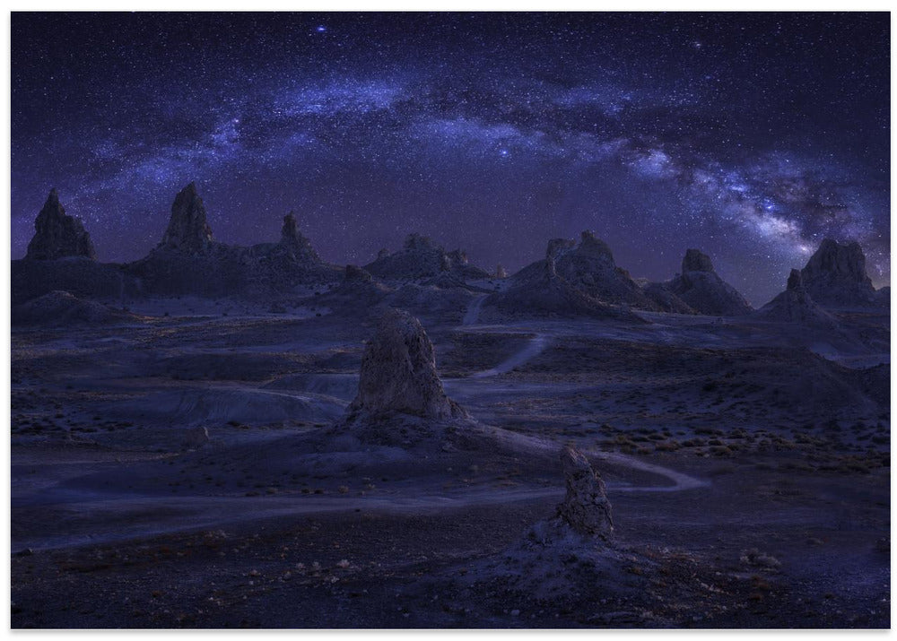 Milky Way Over The Magic Land