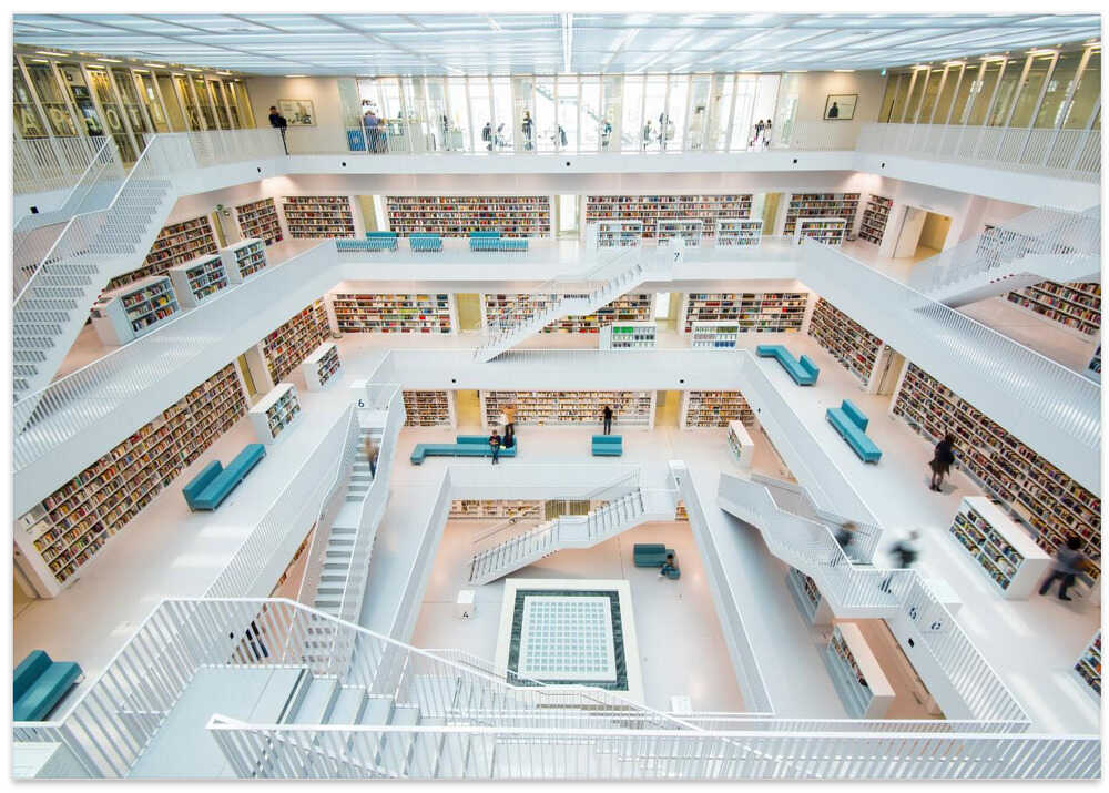 library Stuttgart