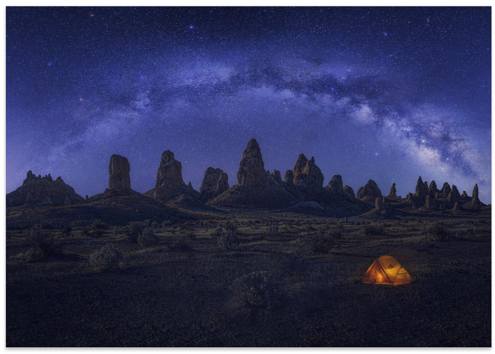 Milky Way Over The Strange Land