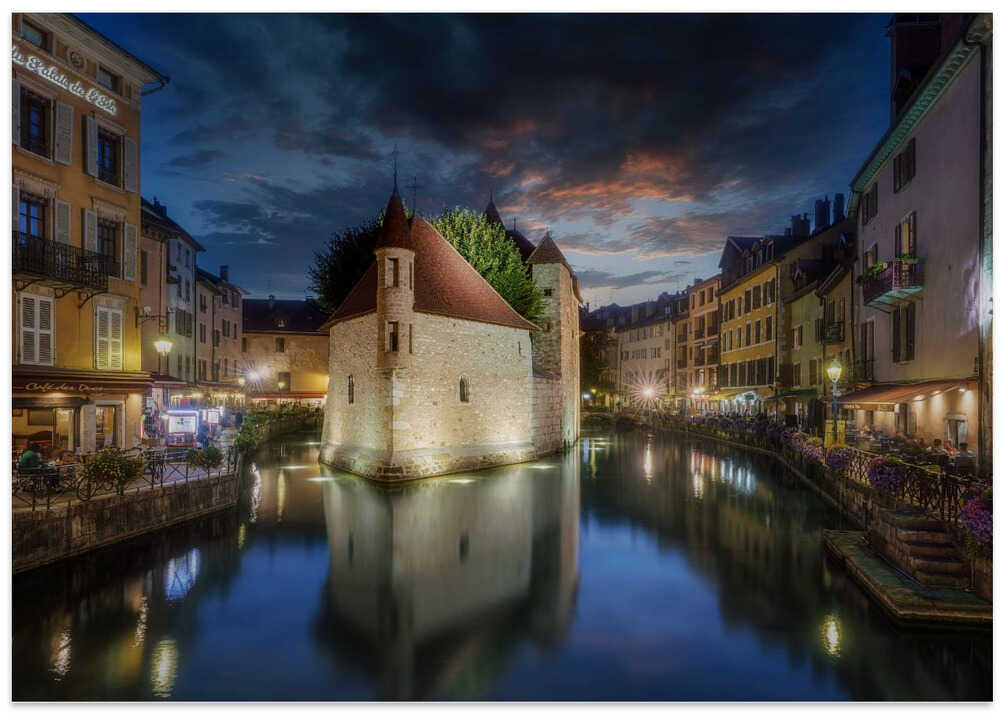 Island Palace in Annecy
