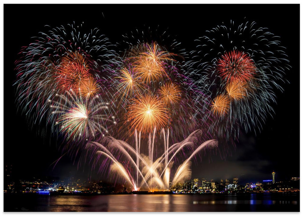 Art Prints of Seattle never sleeps