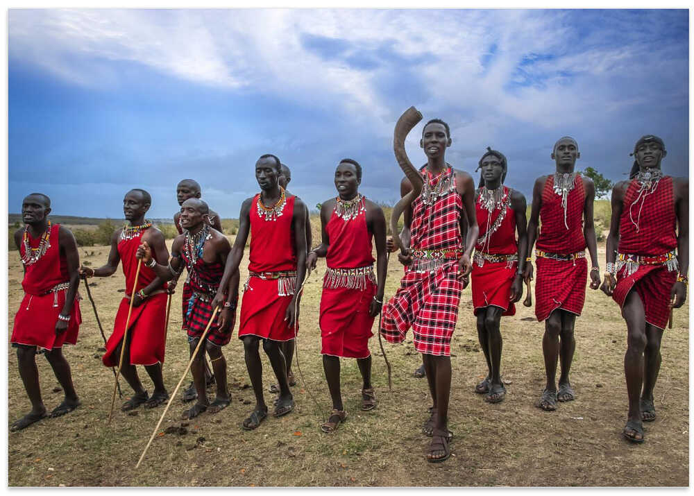 Welcome by Maasai