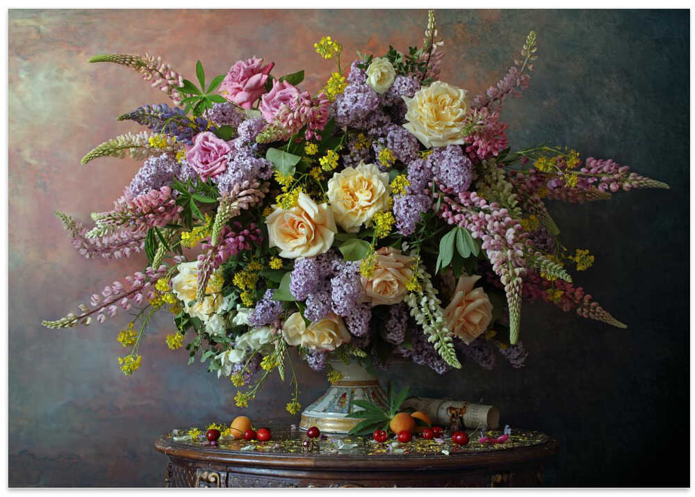 Still life with flowers