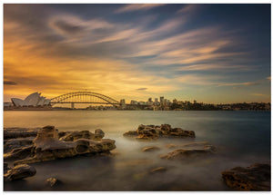 Art Prints of Syndey Oprea House Sunset