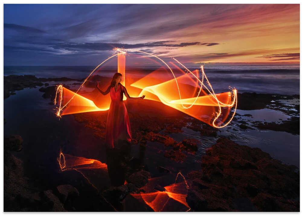 Angle With Light Wings