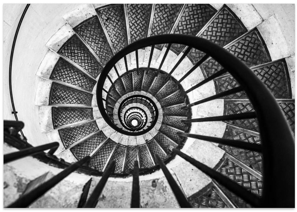 Art Prints of Inside the Arc de triomphe de l'Étoile