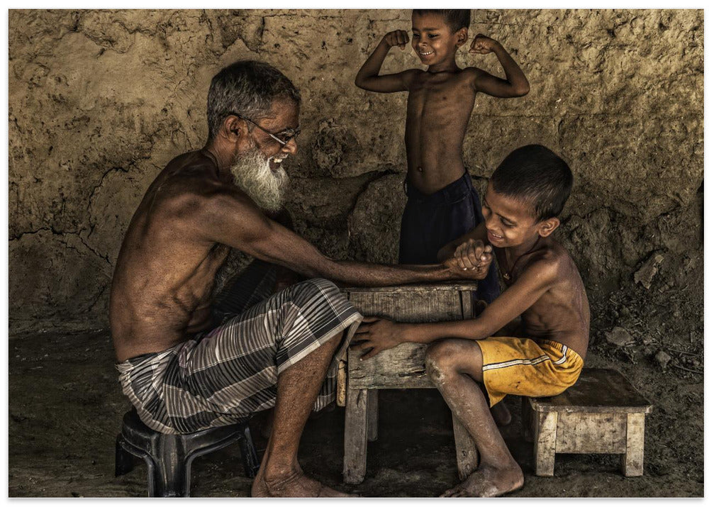 BOND BETWEEN OLD AND YOUNG