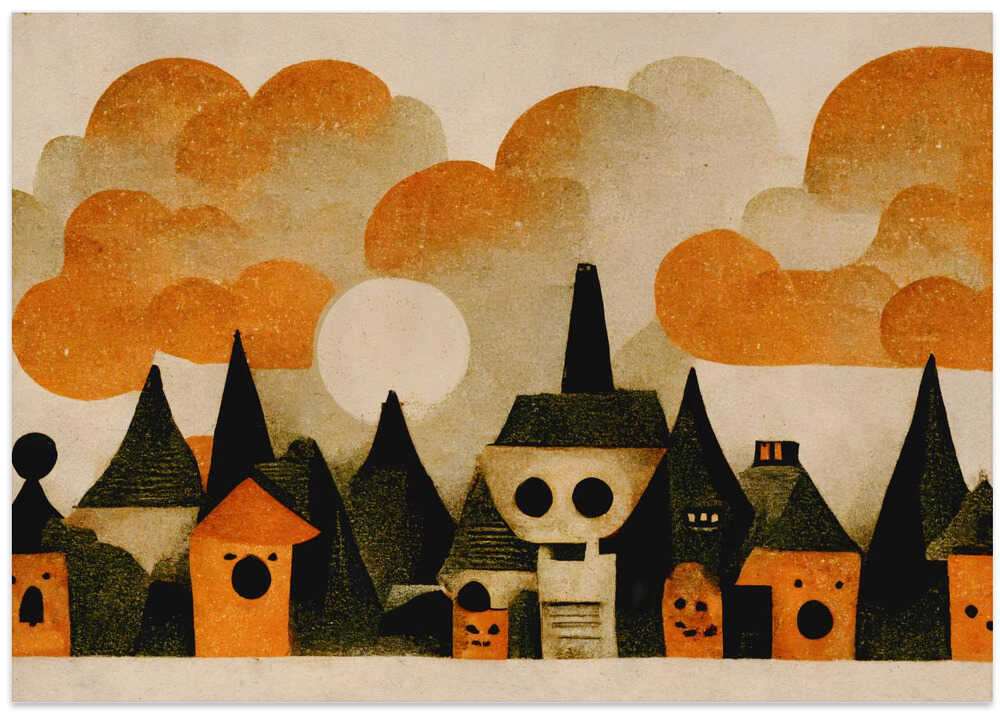 Spooky Village View