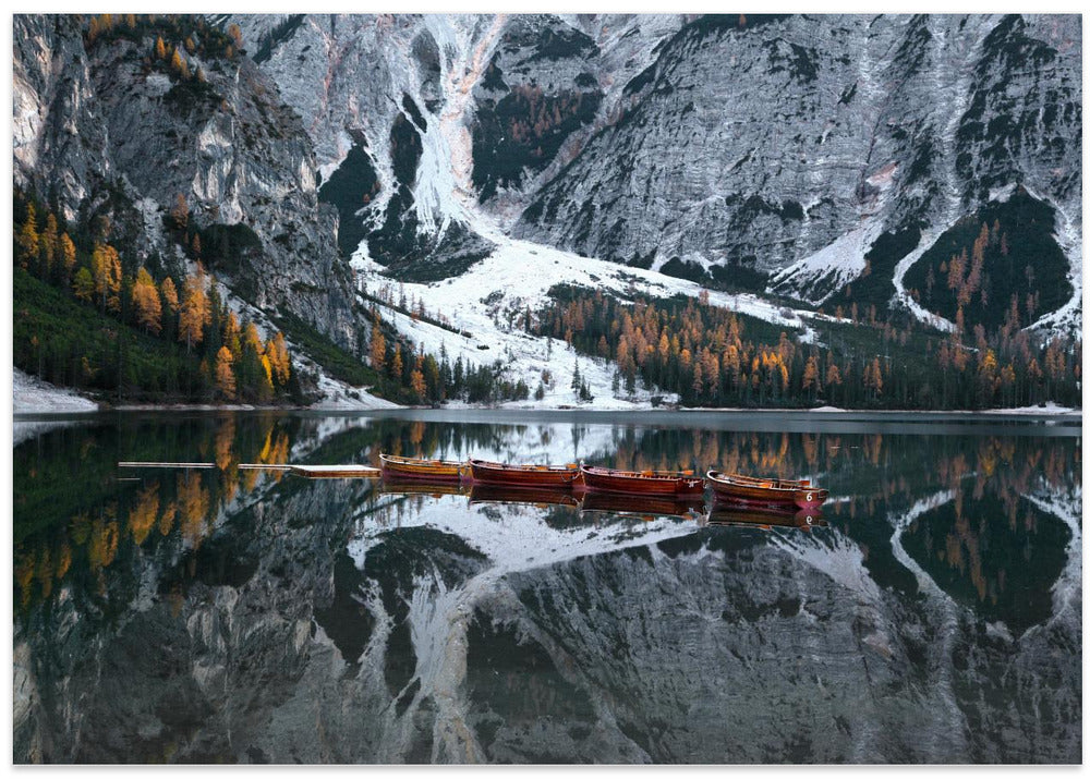 Reflection II - Pragser Wildsee