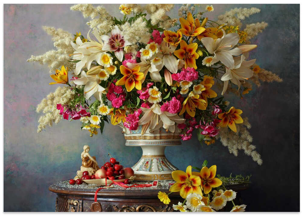 Still life with flowers
