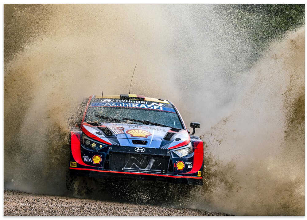 Hyundai WRC Rally Car