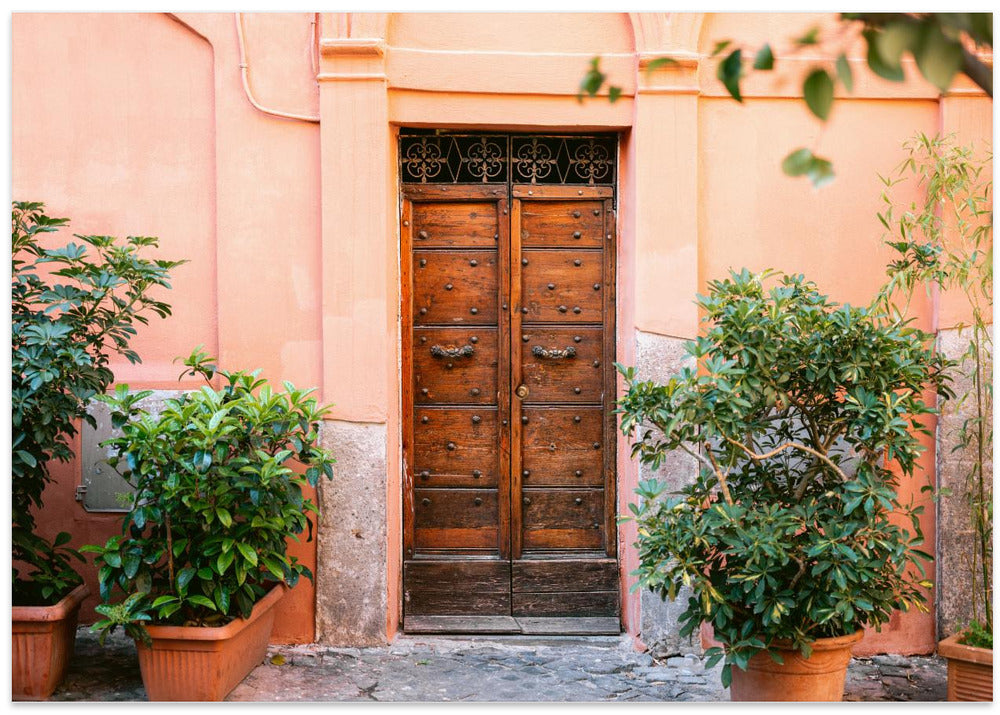The Trastevere door