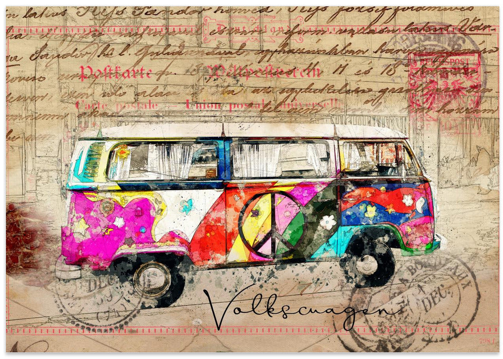 vw combi art