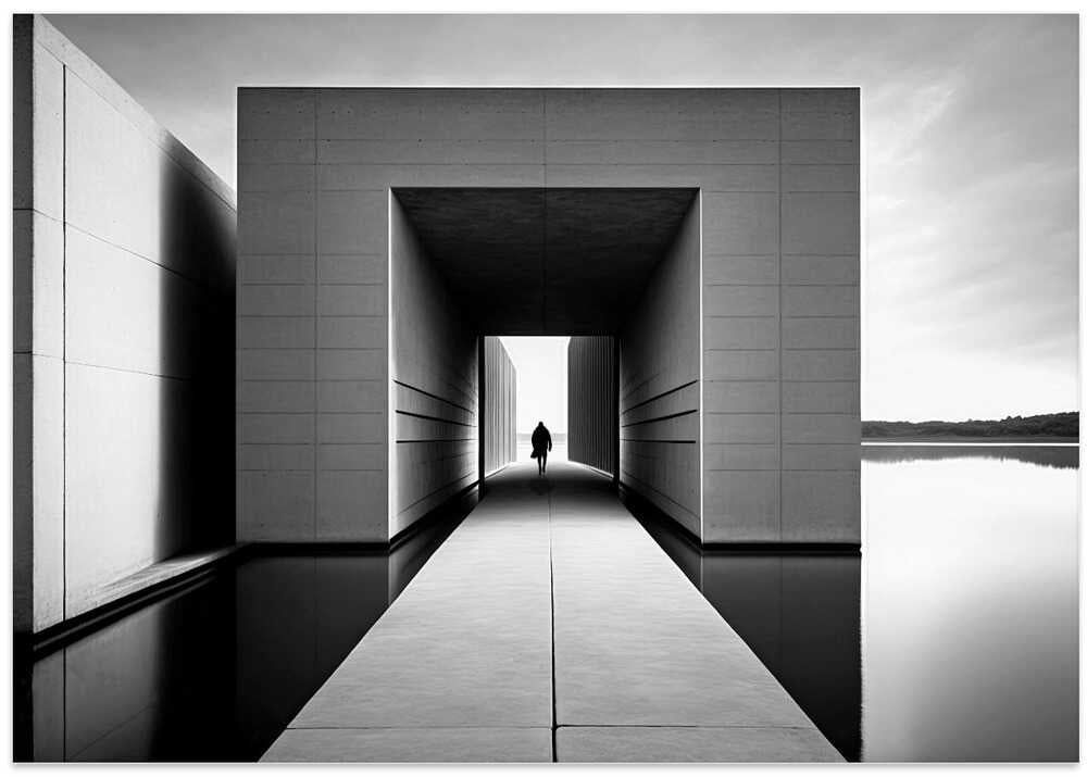 Minimalism Square Building