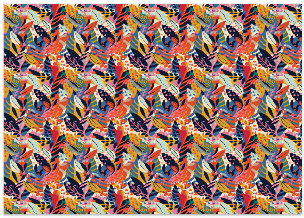 Vivid Jungle Tapestry