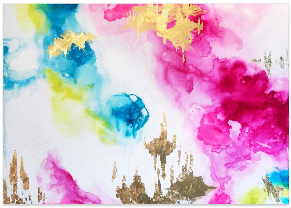 Pretty Pink and Gold