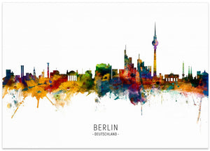 Art Prints of Berlin Germany Skyline