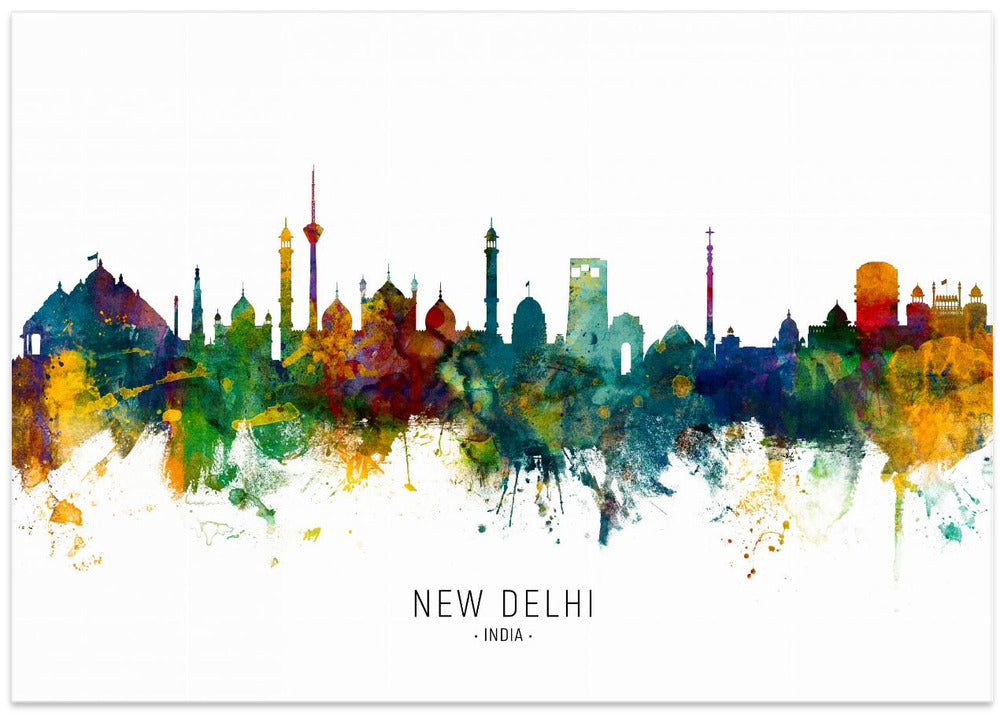 New Delhi India Skyline
