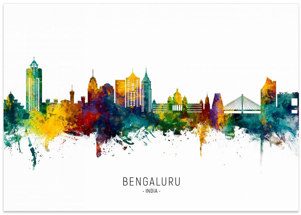 Bengaluru Skyline India Bangalore